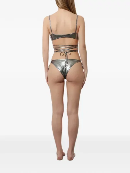 Bikini The Attico plic gri