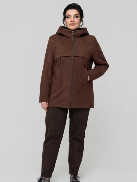 Демісезонна куртка All Posa коричневий