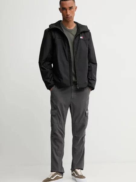 Bunda Tommy Jeans čierna