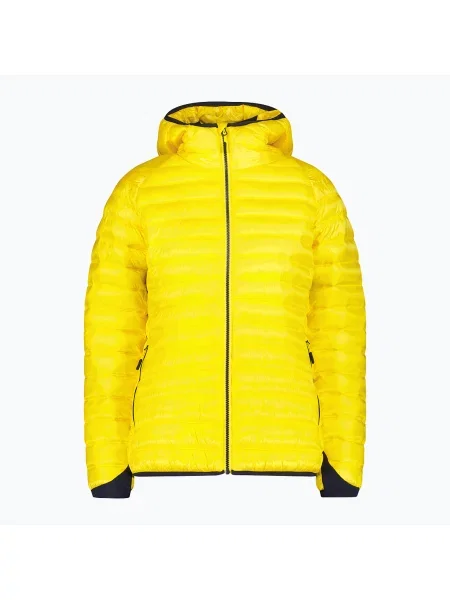 Дамско подплатено яке CMP Fix Hood winter sun жълто