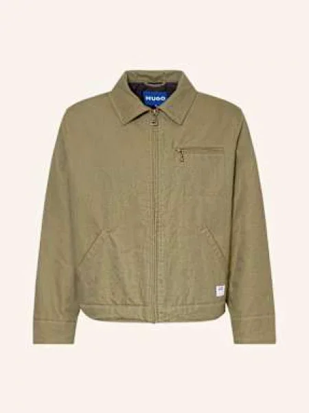 Hugo Blue Bunda Blake khaki modrá