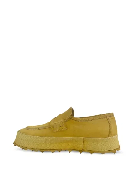 Pantofi loafer Shoto cu platformă galben