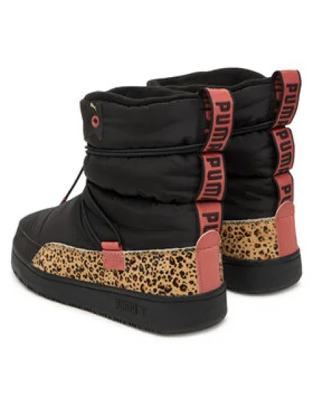 Puma Snehule Snowbae Wns Animal Flair 01 čierna