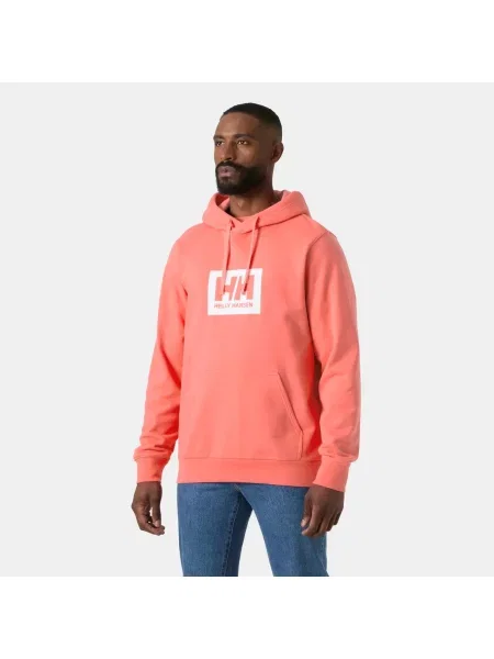 Bluza z kapturem Helly Hansen Box różowa