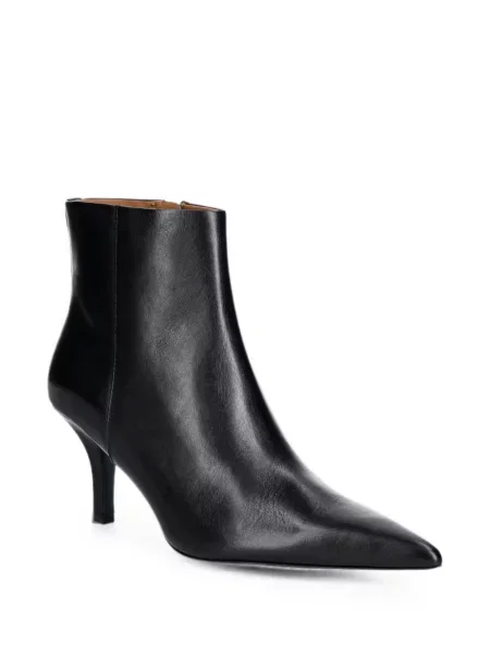 Cizme scurte Patrizia Pepe din piele negru