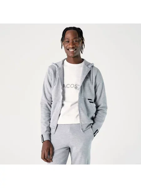Lacoste толстовка чоловіча сіра