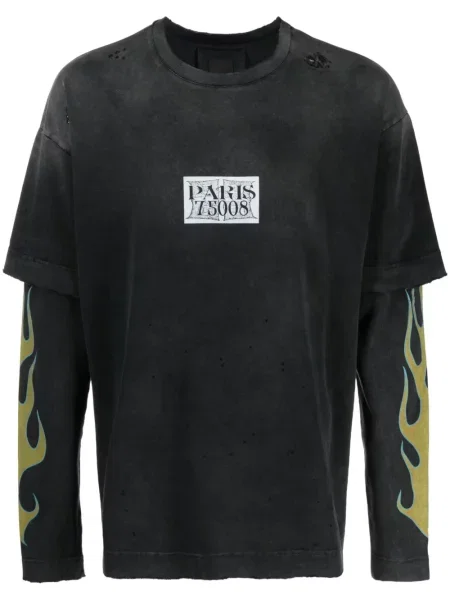 Tricou Givenchy cu imagine negru