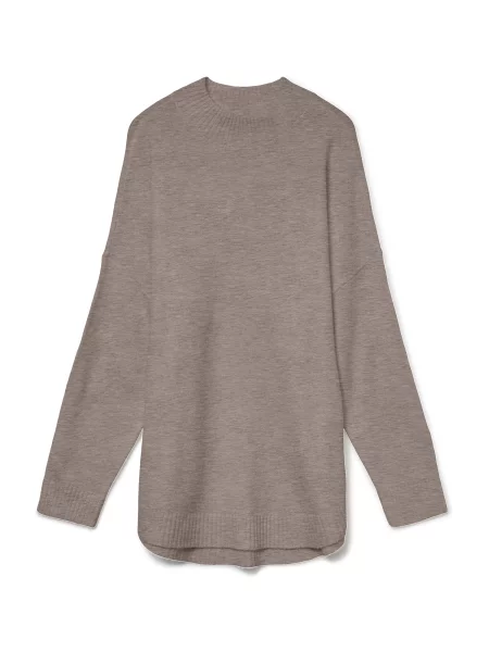VERO MODA Pulover VMPlaza pământiu