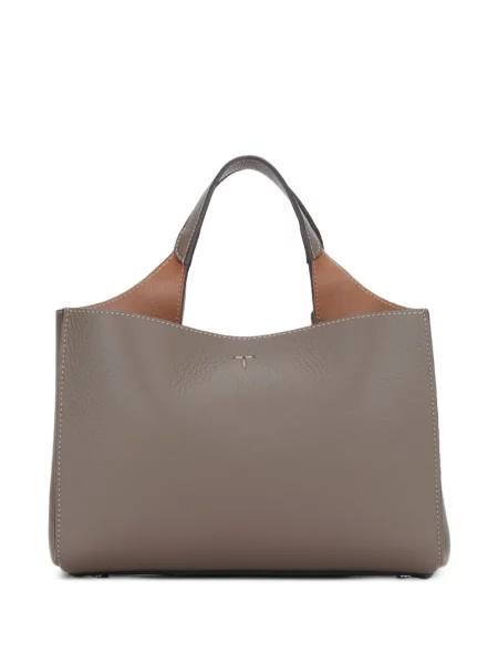 Geantă shopper Tod's din piele gri