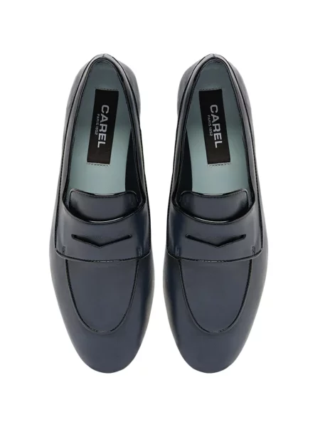 Pantofi loafer Carel Paris din piele albastru