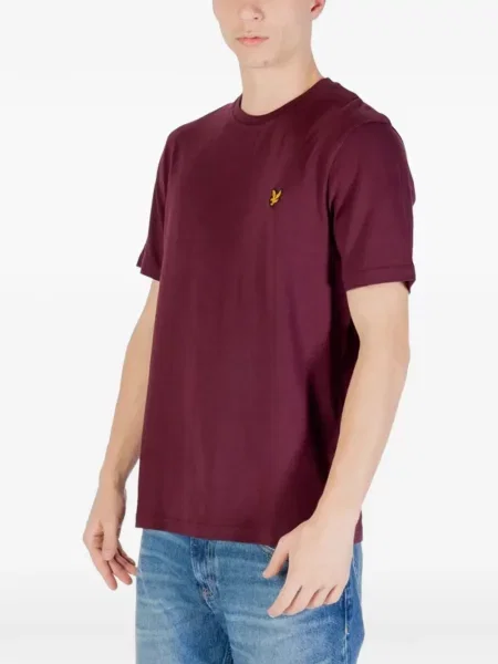Tricou Lyle & Scott cu autograf roșu