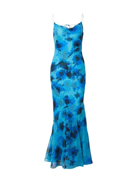 TOPSHOP Rochie bleumarin / azur / gențiană / kaki albastru