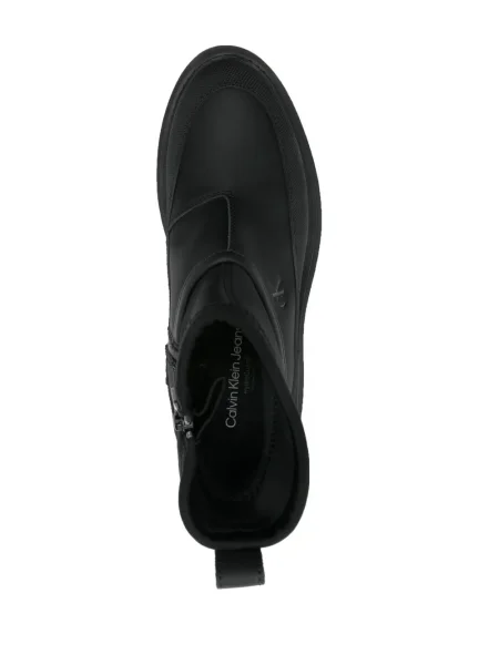 Botine Calvin Klein Jeans cu imagine negru