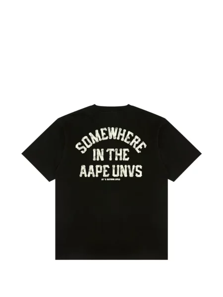 Μπλούζα Aape By *a Bathing Ape® με σχέδιο μαύρο