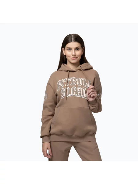 Bluză pentru femei Pitbull Fiora Hooded chocolate mousse
