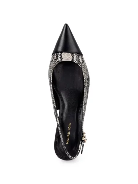 Pantofi cu toc Michael Michael Kors cu model piele de șarpe