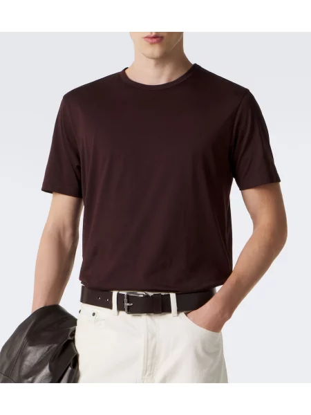 Tricou Sunspel din jerseu