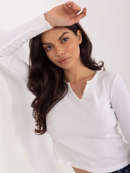 Bluză Factory Price cu mâneci lungi lungă alb