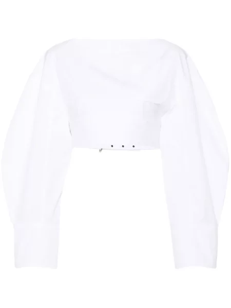 Bluză Jacquemus alb