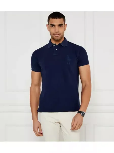 POLO RALPH LAUREN Tenisz póló | Custom slim fit kék