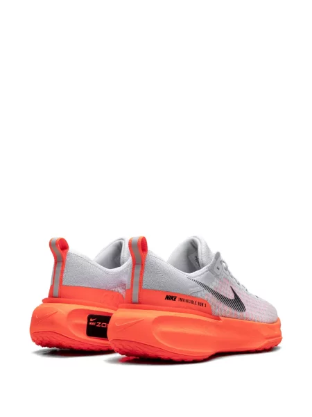 Бягане чехли Nike на платформе бродирани оранжево