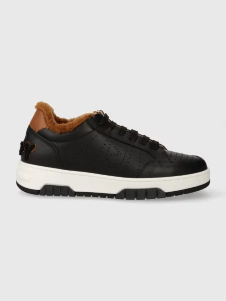 Off Play sneakers din piele COMO COMO 1 BLACK COGNAC negru