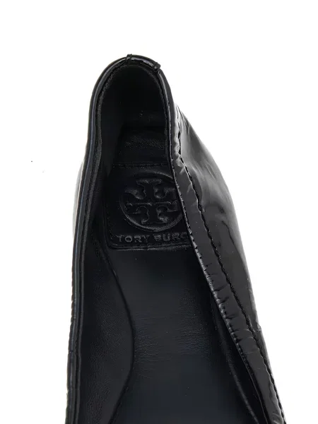 Balerini Tory Burch din piele negru