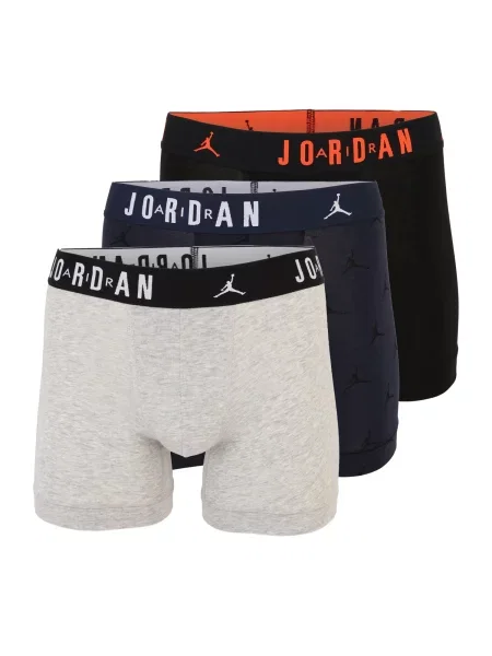 Jordan Boksarice FLIGHT pegasto siva / temno liila črna