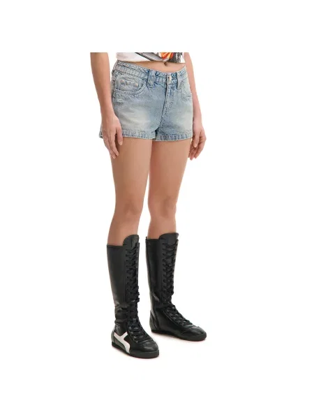 Джинсовые шорты Cropp синие