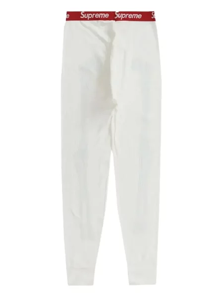 Termic leggings Supreme alb