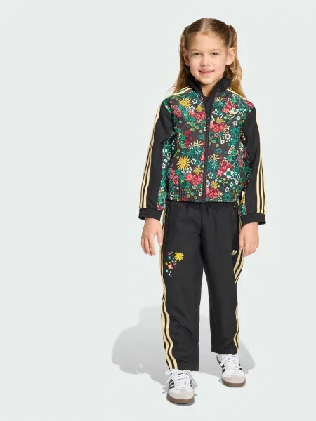 Дитячий Спортивний костюм adidas Graphics перероблений чорний