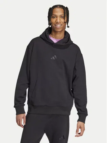 Махровый свитшот Adidas черный