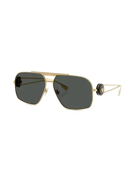 Saulės akiniai Versace Eyewear auksinė