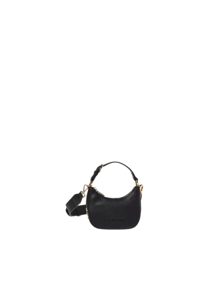 Torebka Love Moschino skórzana czarna