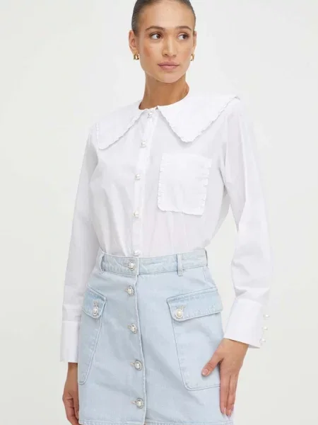 Custommade camasa din femei cu guler clasic regular alb