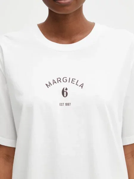 Maison Margiela tričko bílé