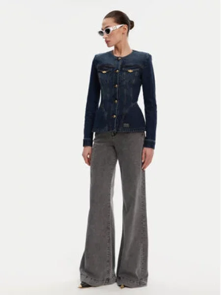 Versace Jeans Couture Jeansová bunda modrá