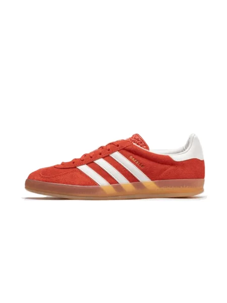Sneakersy Adidas Gazelle zamszowe pomarańczowe