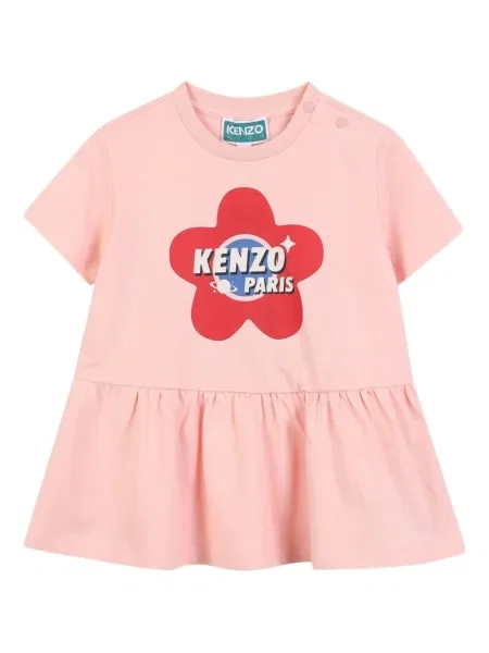Sukienka dziecięca Kenzo różowa