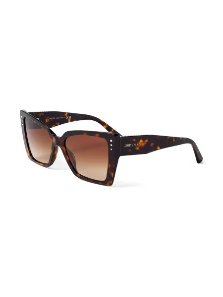 Saulės akiniai Jimmy Choo Eyewear ruda
