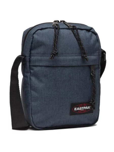 EASTPAK Torba za čez ramo The One nočno / rdeča / črna / bela modra