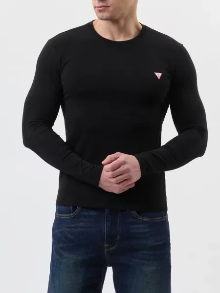 Лонгслив Guess черный