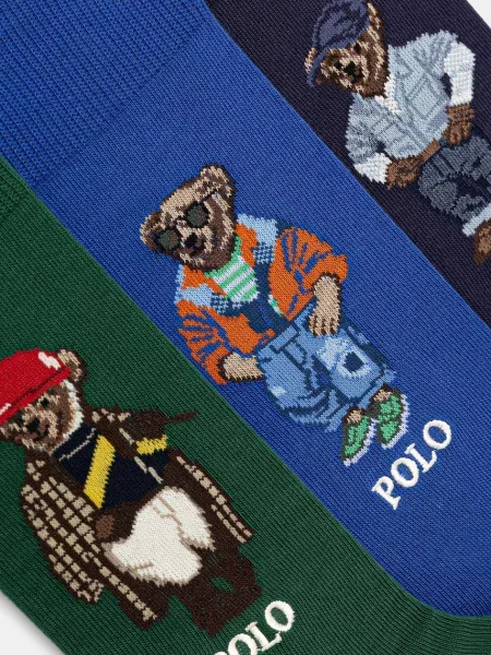 Polo Ralph Lauren BCI COTTON-SSNL BRS GBX-CRW-GFB skarpety