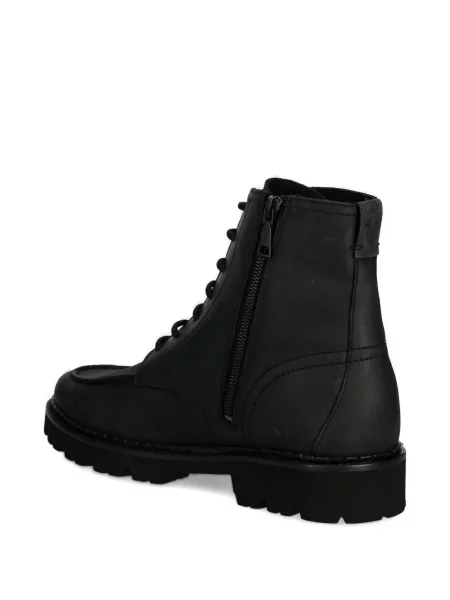 Botine Joop! cu șireturi din dantelă biker negru