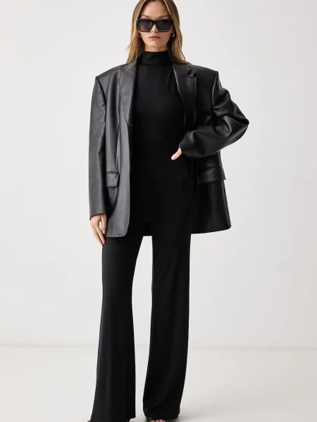 Le Privé комбінезон з віскозою MAELLE JUMPSUIT NOIR