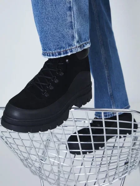 Замшеві черевики Medicine чорний