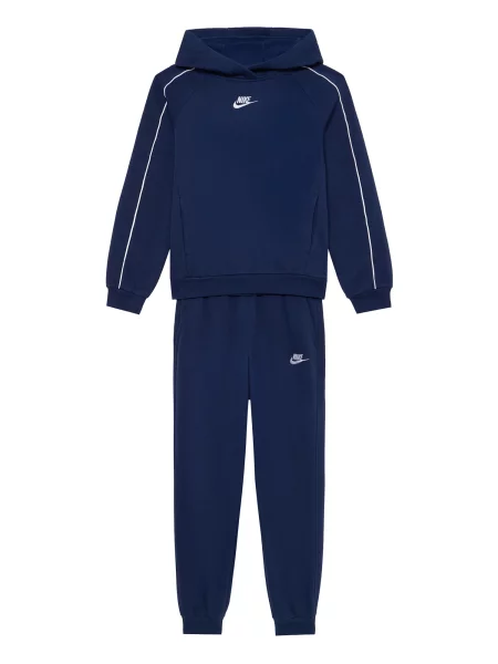 Nike Sportswear Trening Club Fleece albastru închis alb