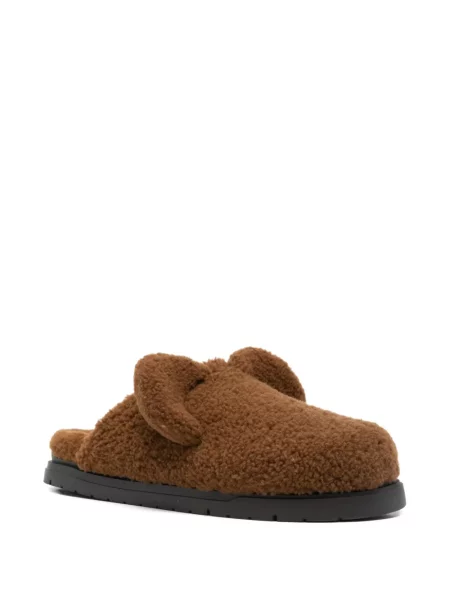 Papuci tip mules Fendi maro