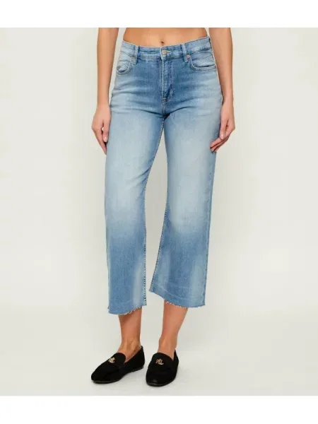 BOSS ORANGE Blugi C_SOFT KICK | flare fit albastru