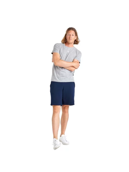 Scurt tricou Leone 1947 cu mâneci scurte gri